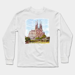 La Sagrada Familia Long Sleeve T-Shirt